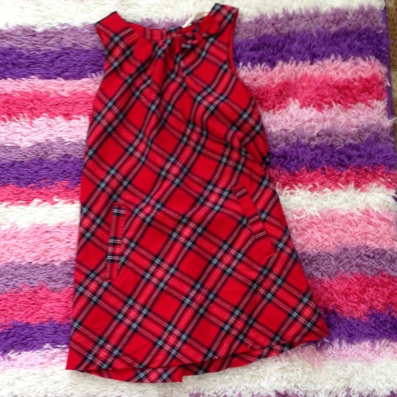h and m tartan dress